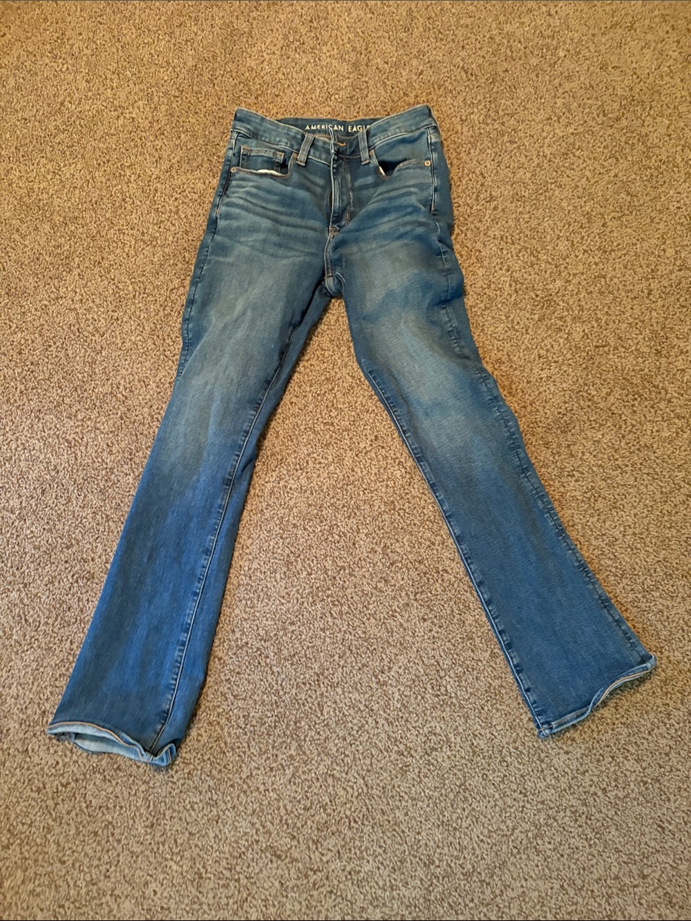 American Eagle Outfitters Women’s High-Rise Skinny Kick Jeans
